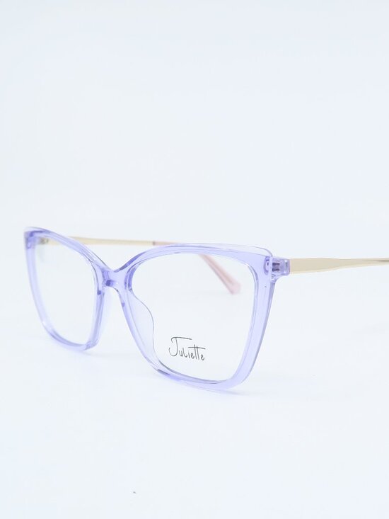 Juliette 60037 C6 Purple, Modern Fashion Italian,  New Women\'s Eyeglasses.